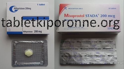 Tabletki Poronne Mizoprostol i Mifepristone