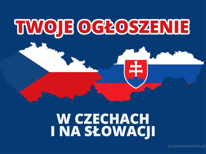 Dodamy Twoje ogłoszenie do Czeskich/Słowackich portali ogłoszeniowych