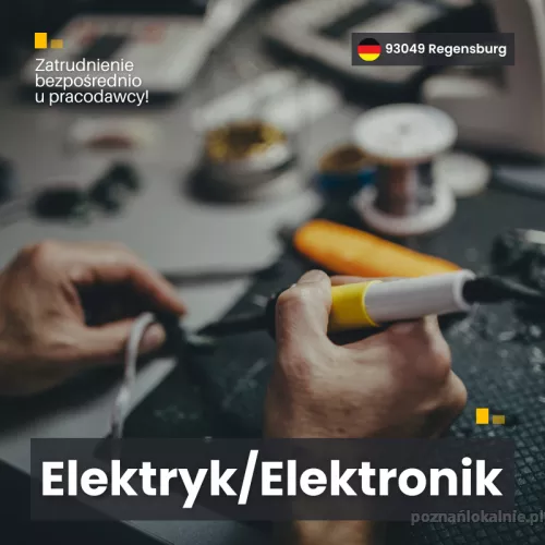 PRACA DLA ELEKTRYKA NIEMCY ZAKWATEROWANIE i DIETY