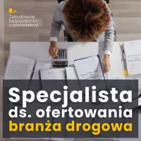 Specjalista ds. ofertowania - branża drogowa i przemysłowa