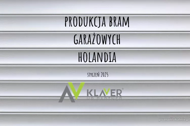 Praca Holandia - pracownik produkcji bram garażowych