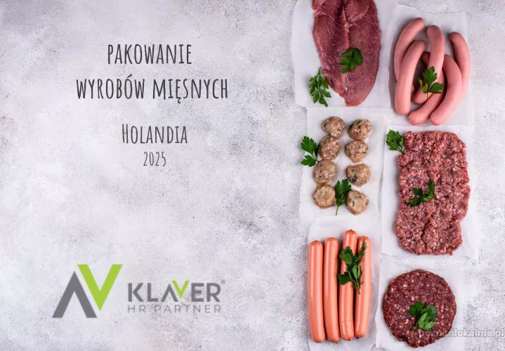 Praca w Holandii- Pakowanie produktów mięsnych!