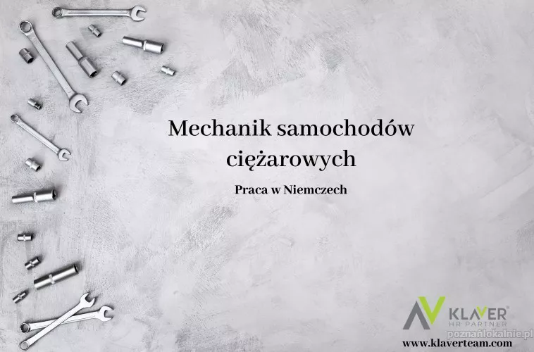 Praca w Niemczech  -Mechanik Samochodów Ciężarowych