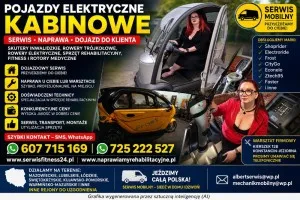 SHOPRIDER skutery inwalidzkie, wózki, rotory, naprawa mobilna